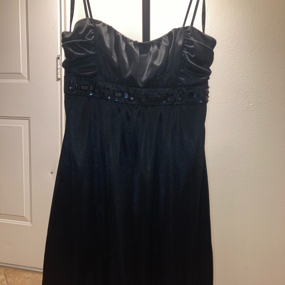 Black cocktail dress